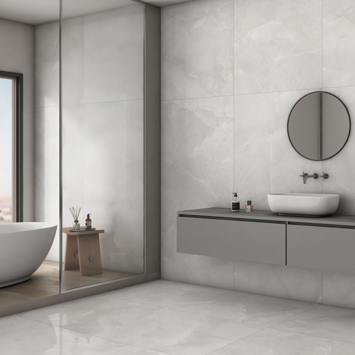 Керамогранит Onyx Onyx Silver Polished 80x160 Керамогранит Onyx Onyx Silver Polished 80x160