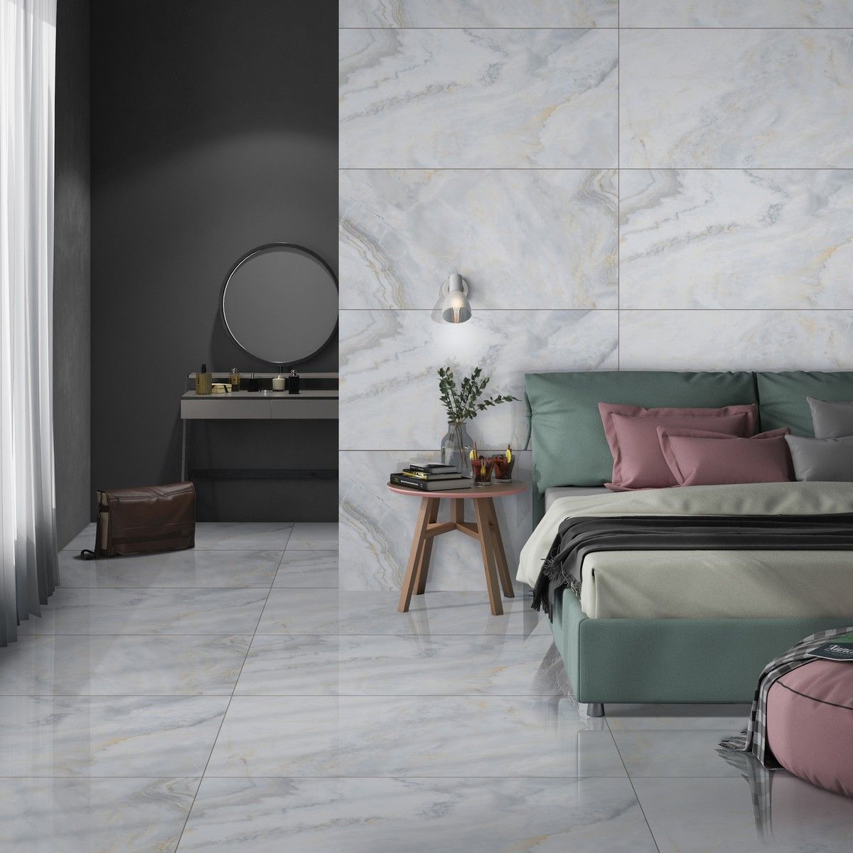 Керамогранит Marble Astoria Bianco Polished 60x120 Керамогранит Marble Astoria Bianco Polished 60x120