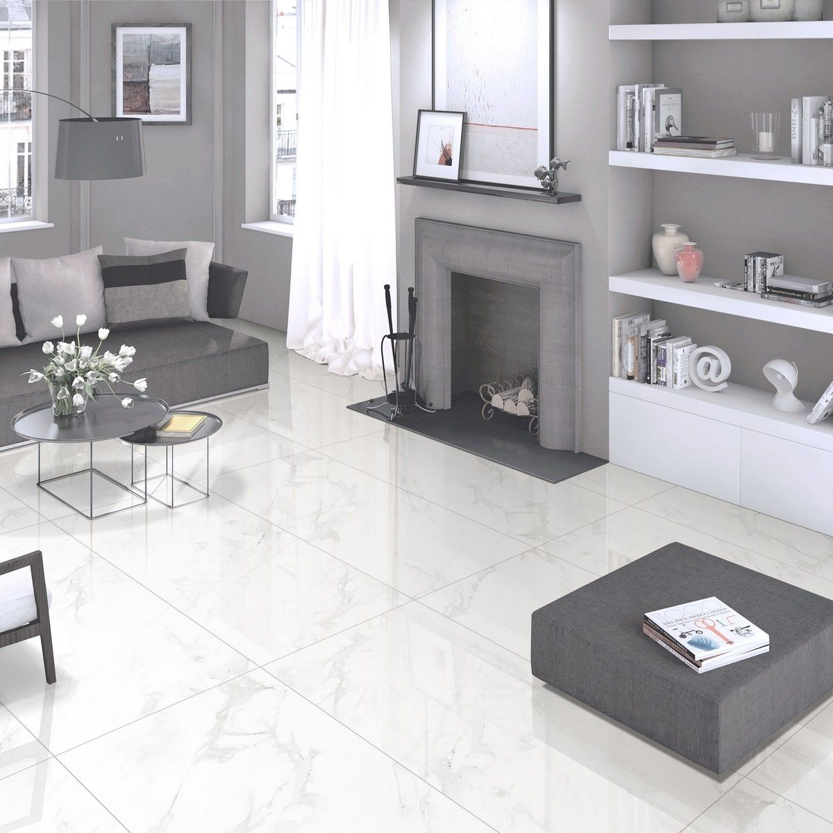 Керамогранит Concept Venus Bianco Polished 60x120 Керамогранит Concept Venus Bianco Polished 60x120