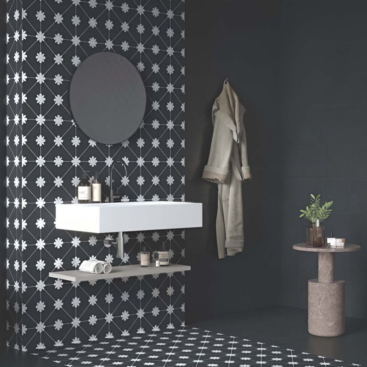 Керамогранит Monotone Oxford Decor Matt 20x20 Керамогранит Monotone Oxford Decor Matt 20x20