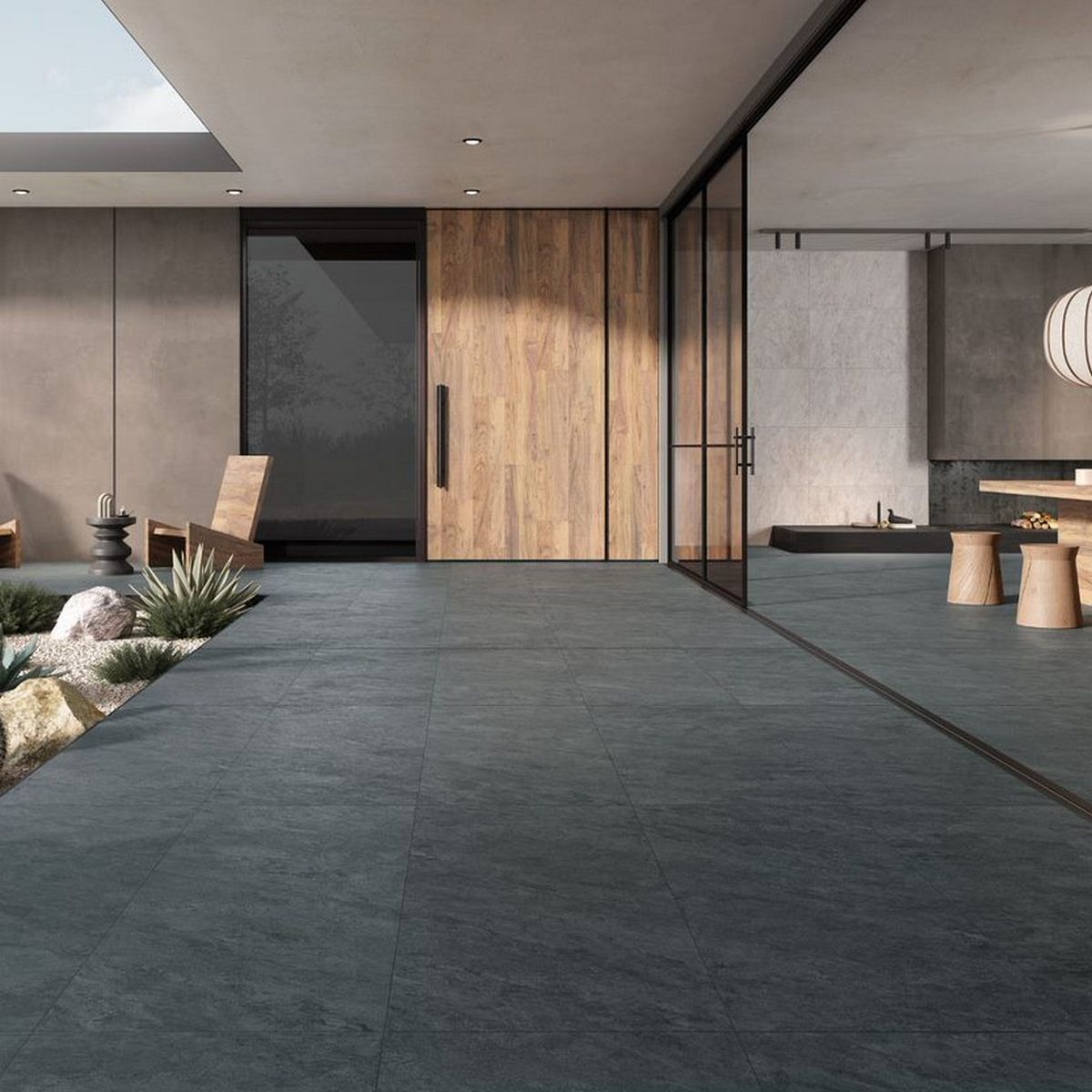 Керамогранит Quarstone Антрацит 60x60 Керамогранит Quarstone Антрацит 60x60