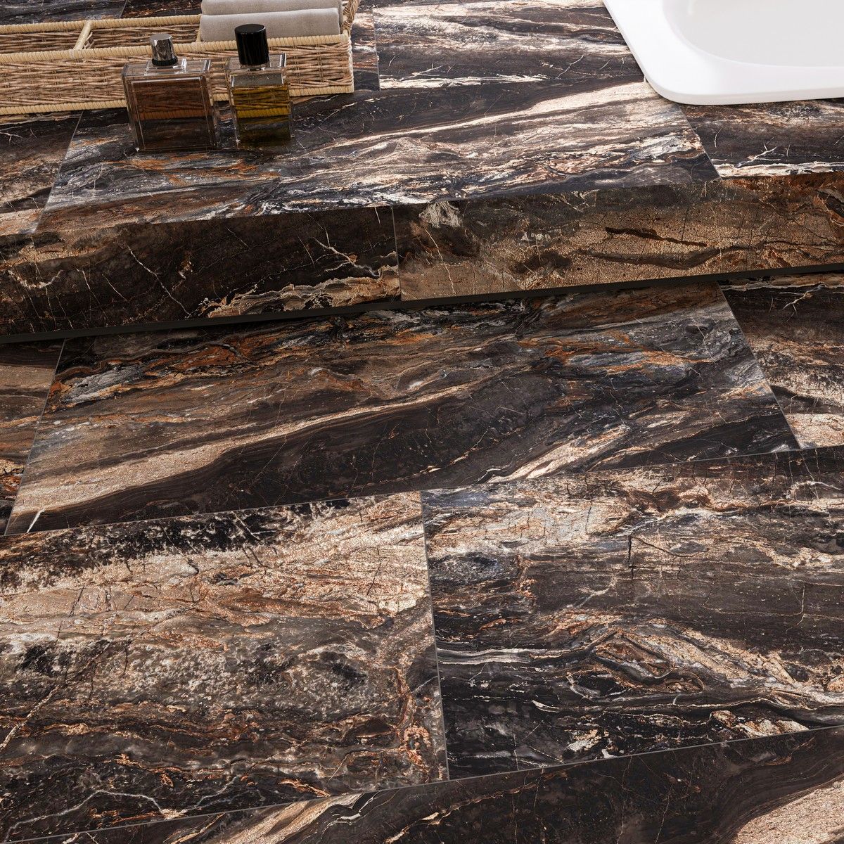 Керамогранит Sale Lawa Nero Carving 60x120 Керамогранит Sale Lawa Nero Carving 60x120