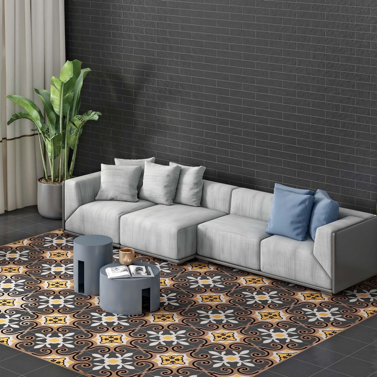 Керамогранит Monotone Midnight Matt 6x25 Керамогранит Monotone Midnight Matt 6x25