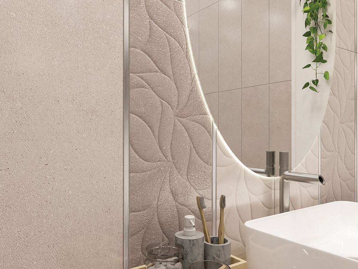 Керамическая плитка Odense Crema 24.2x70 Керамическая плитка Odense Crema 24.2x70