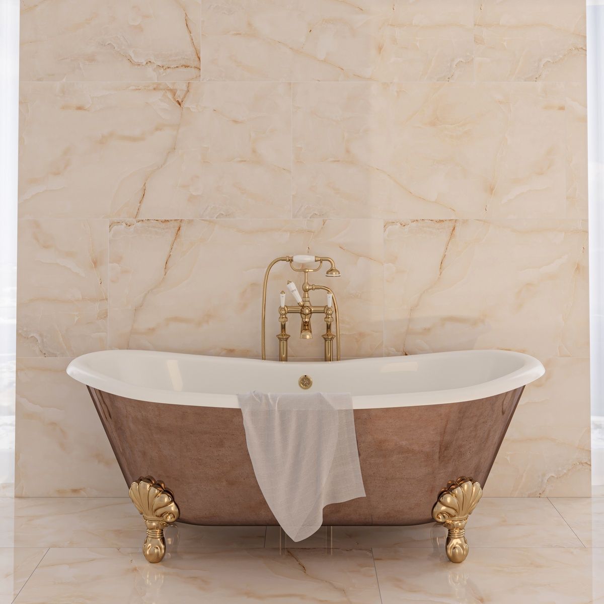 Керамогранит Onyx Miel Polished 60x120 Керамогранит Onyx Miel Polished 60x120