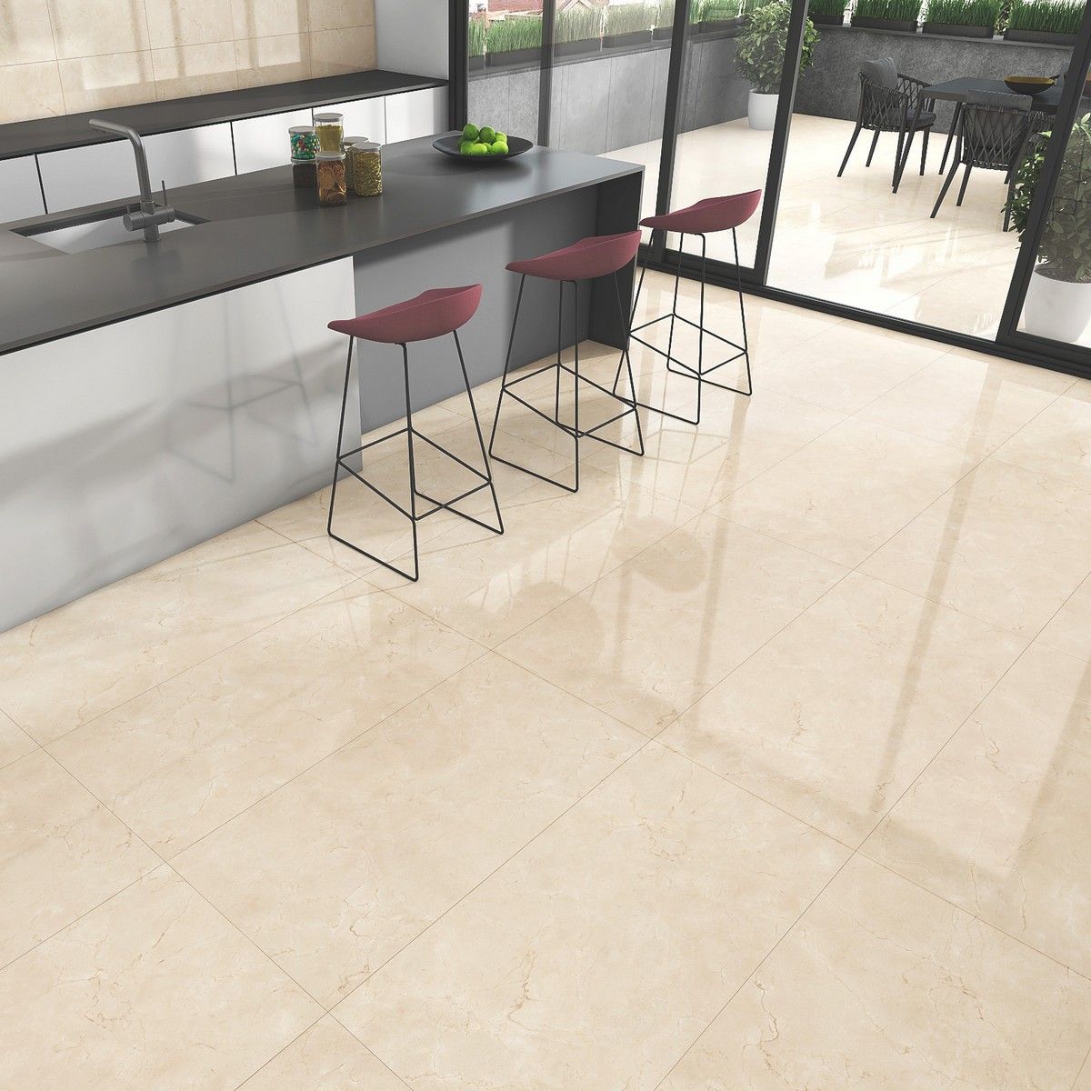 Керамогранит Concept Crema Marfil Polished 60x120 Керамогранит Concept Crema Marfil Polished 60x120