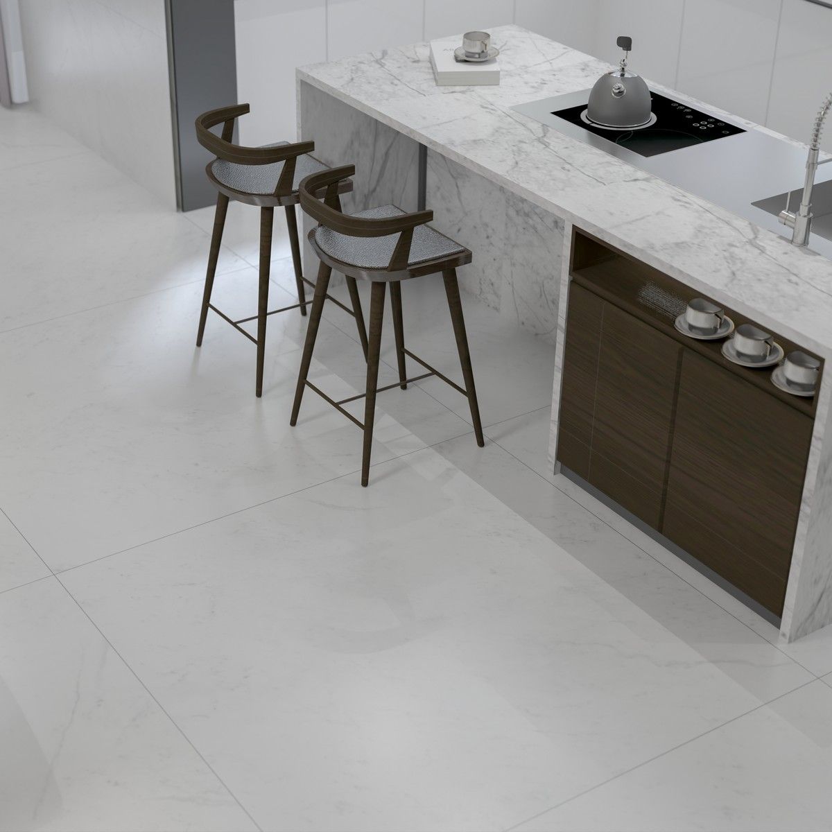 Керамогранит Classic Marble Carrara Antique Satin 120x120 Керамогранит Classic Marble Carrara Antique Satin 120x120