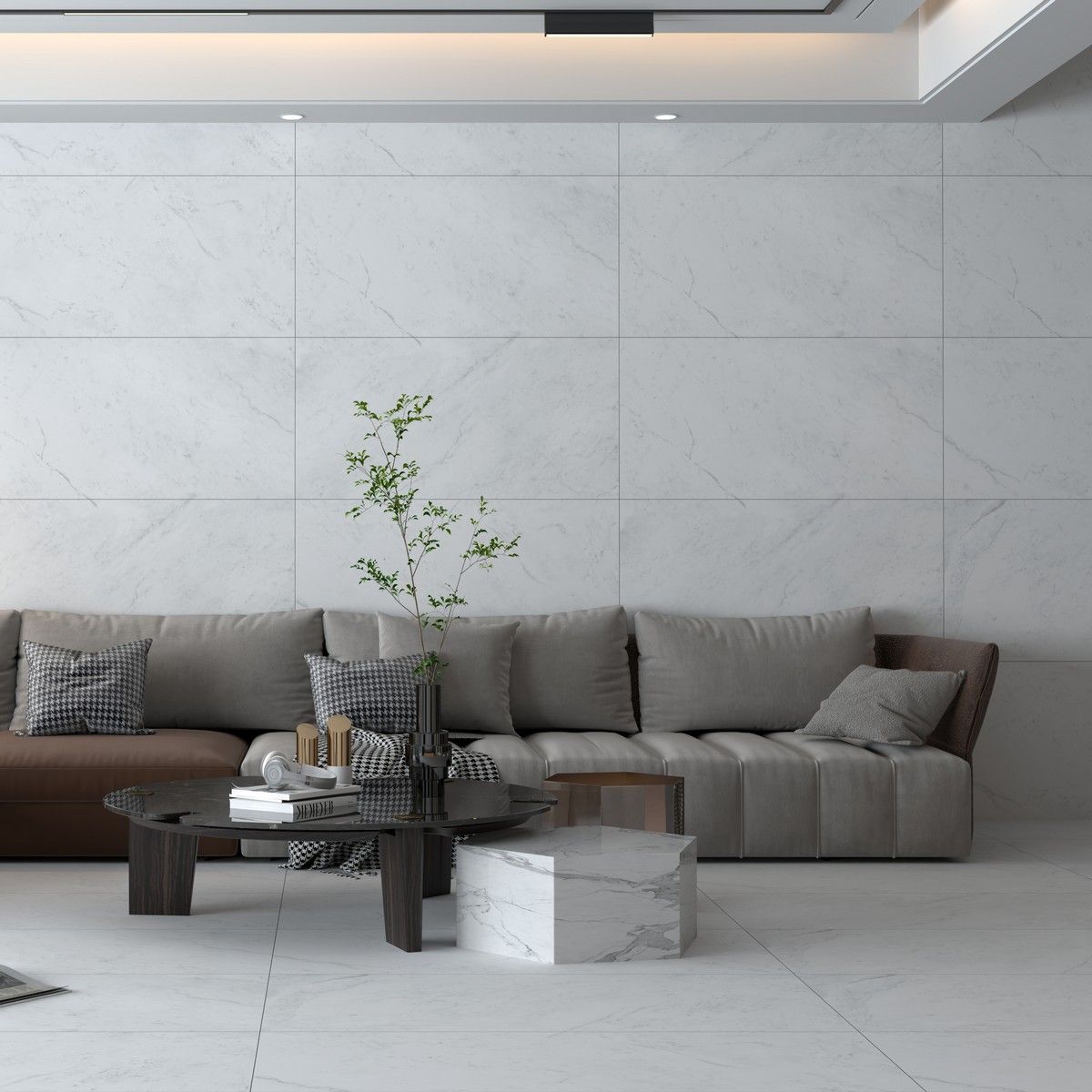 Керамогранит Classic Marble Carrara Antique Satin 60x120 Керамогранит Classic Marble Carrara Antique Satin 60x120