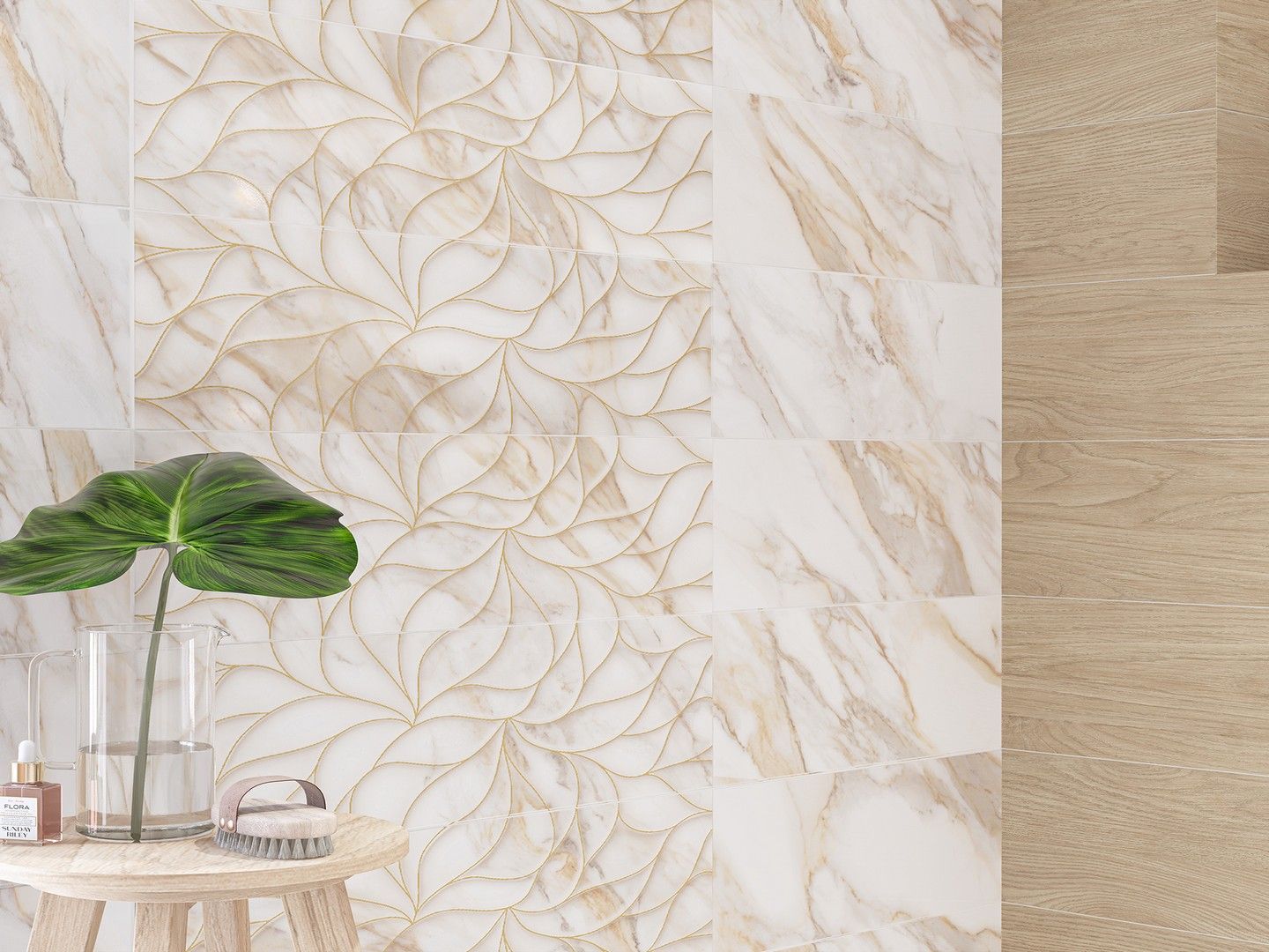 Керамическая плитка Calacatta Oro Calacatta Oro Struttura Decor 24.2x70 24.2x70 Керамическая плитка Calacatta Oro Calacatta Oro Struttura Decor 24.2x70 24.2x70