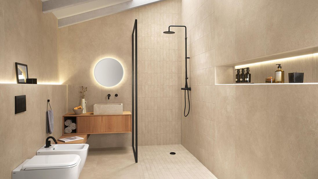 Керамическая плитка Nobu Beige Matt 50x120 Керамическая плитка Nobu Beige Matt 50x120