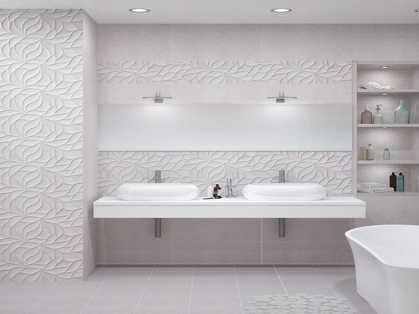 Керамическая плитка Odense Grey 24.2x70 Керамическая плитка Odense Grey 24.2x70