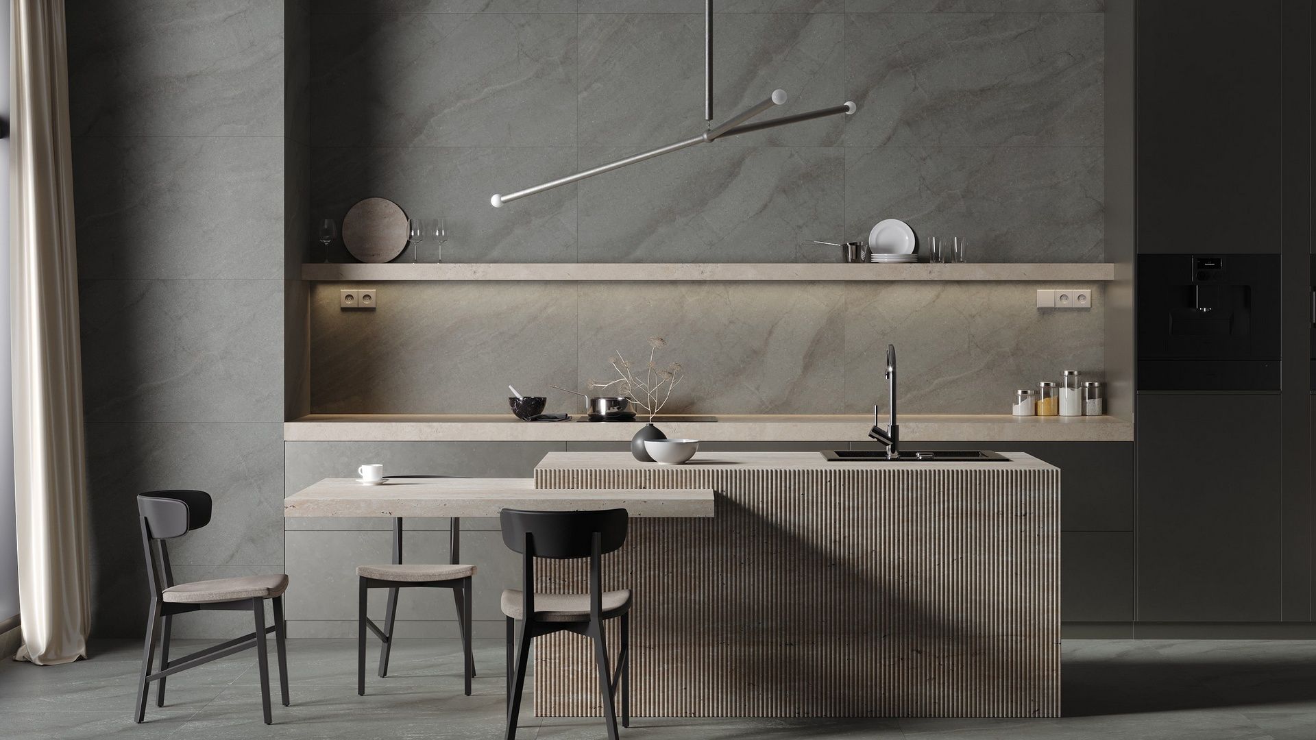 Керамогранит Bereg Grey Beige Matt. 60x120 Керамогранит Bereg Grey Beige Matt. 60x120