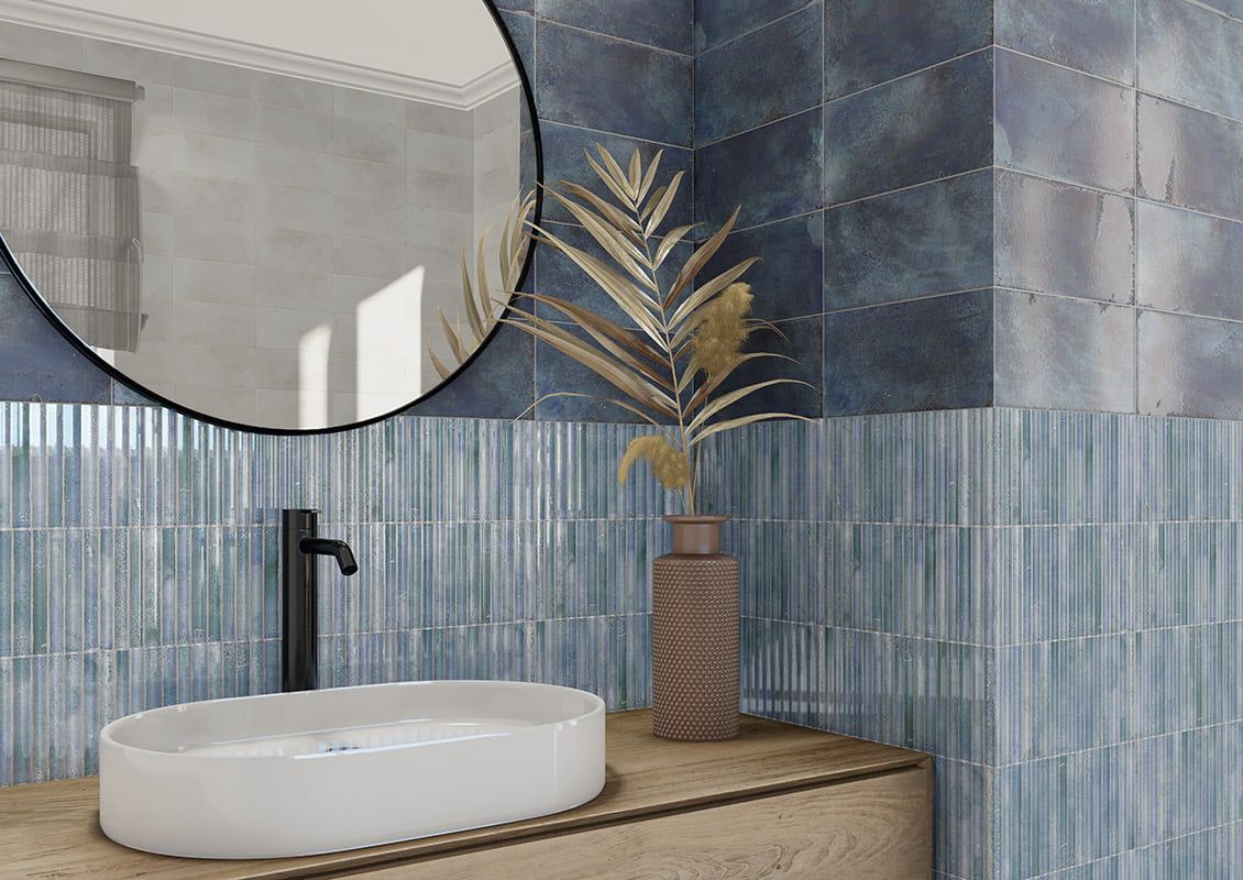 Керамическая плитка Wynn Bleu 15x30 Керамическая плитка Wynn Bleu 15x30