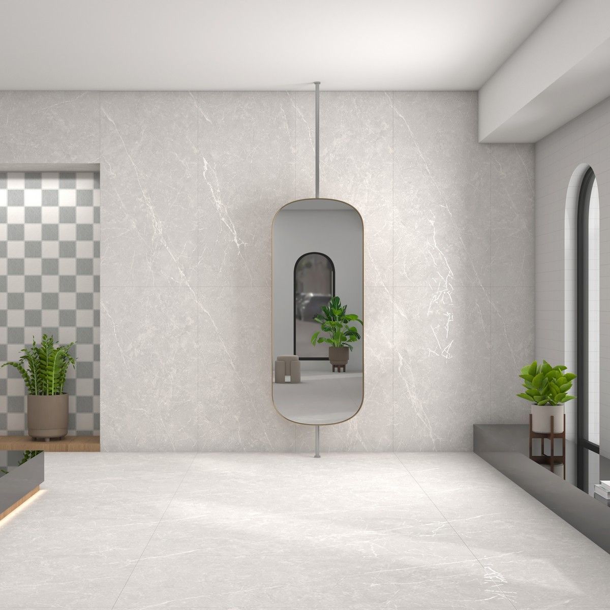 Керамогранит Marble Bayona Grey Carving 80x160 Керамогранит Marble Bayona Grey Carving 80x160