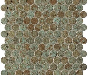 Керамическая плитка Sheer Deco Rust Round  Mosaico 29.5x32.5