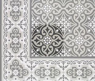 Керамогранит Normandy Black Centro 20x20 Керамогранит Normandy Black Centro 20x20