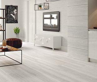 Керамогранит Volte White Matt Rect 23x120