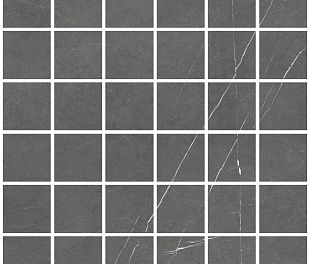 Керамогранит Allure Мозаик 55 Антрацит Софт 30x30