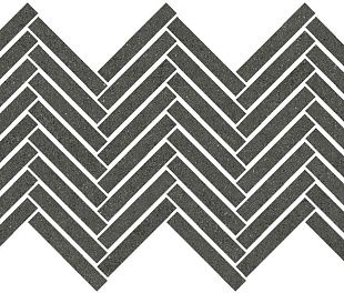 Керамогранит Cuit Spike Mosaic Charcoal Anti-Slip 23x43