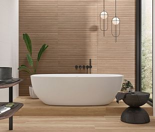 Керамическая плитка Japon Aral White Matt 33.3x90