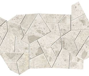 Керамогранит Nativa White Fly Mosaico Satin 25x41.5