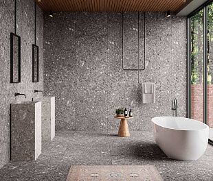 Керамогранит Orion Nero Carving Matt 80x240