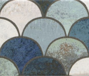 Керамическая плитка Bellagio Escama Blu 10x30