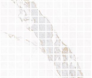 Керамогранит Blanc Calacatta Gold Mosaic 25 Soft 30x30